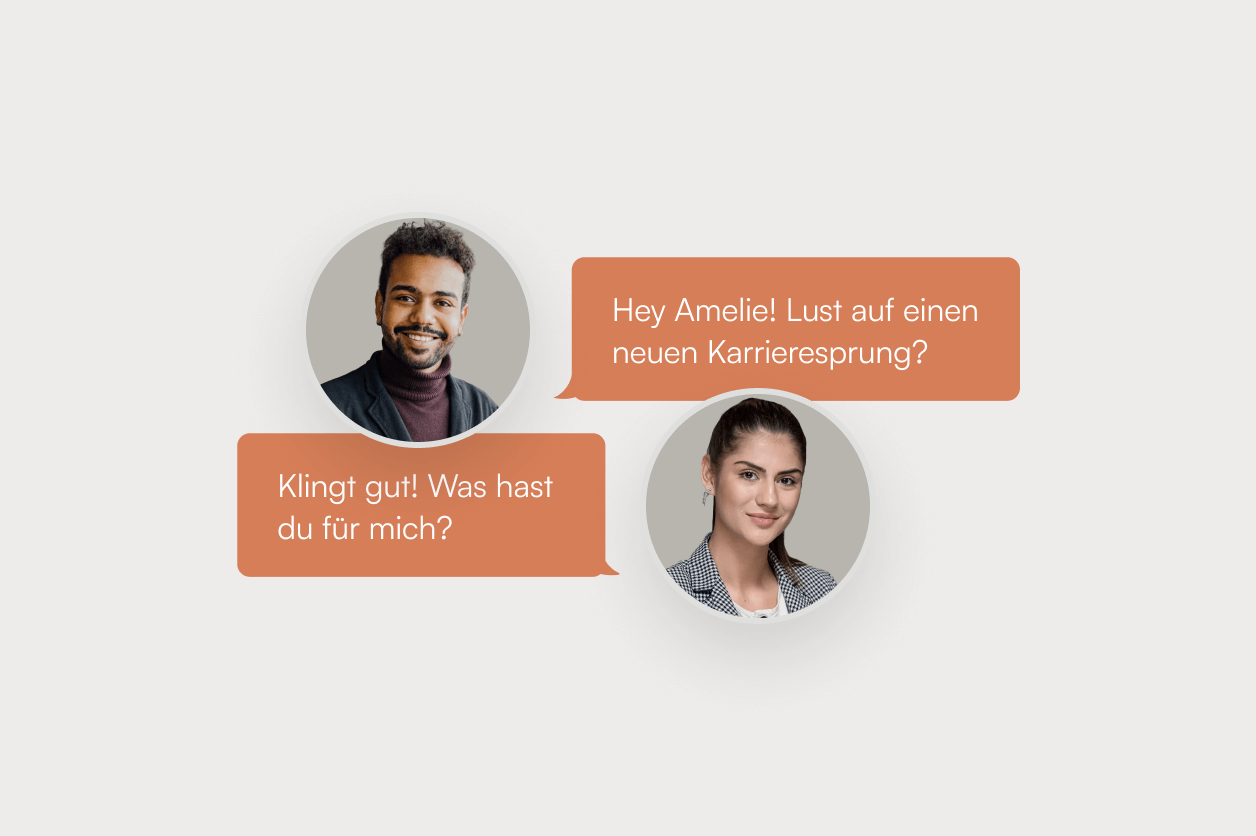 Warme Creator-Intros führen zu echten Gesprächen.